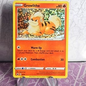 Growlithe 4/15 Pokemon TCG Holo Rare McDonald's Set